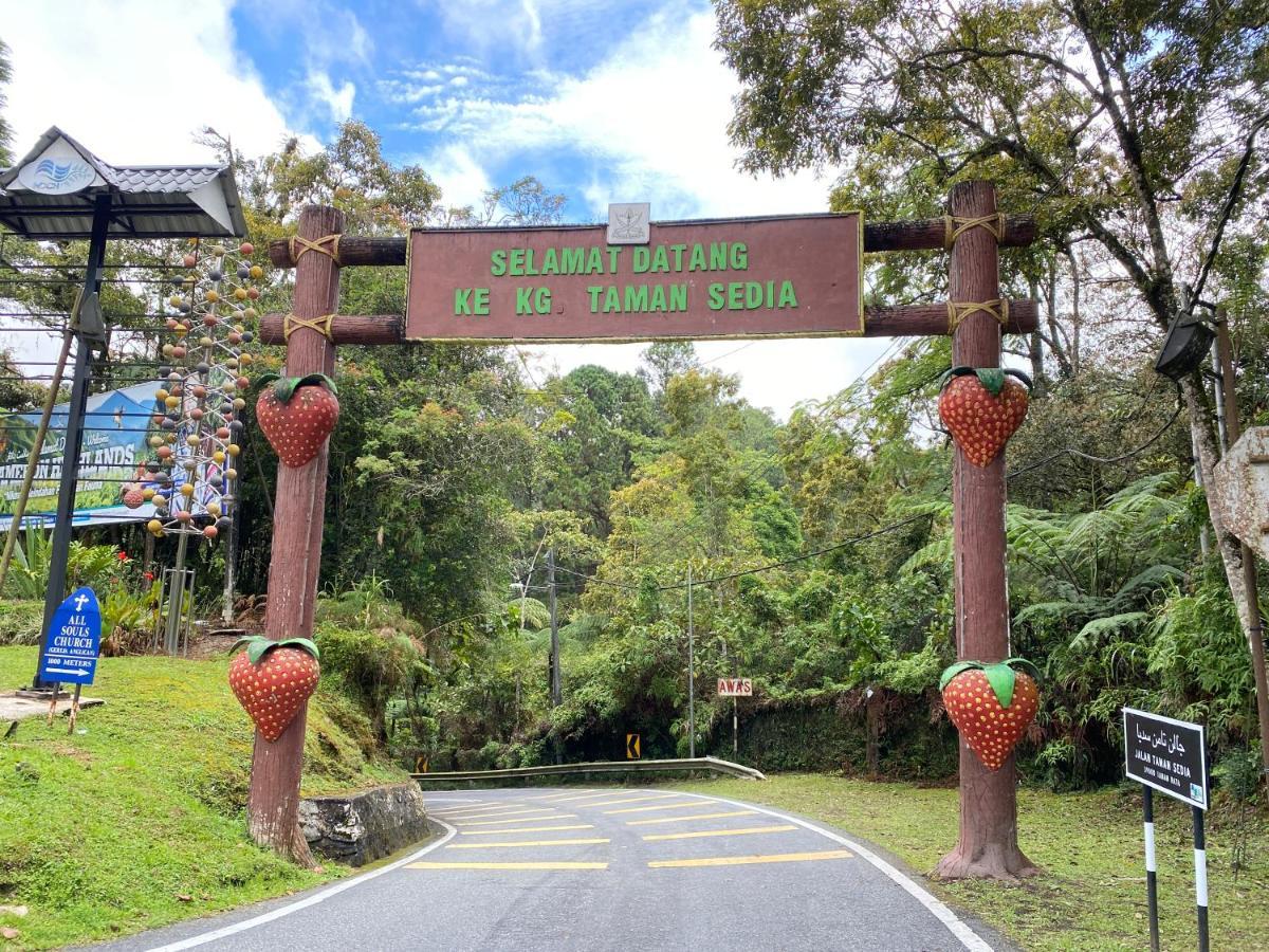 Aiza Homestay Opposite Abang Strawberry Taman Sedia Tanah Rata Exterior photo